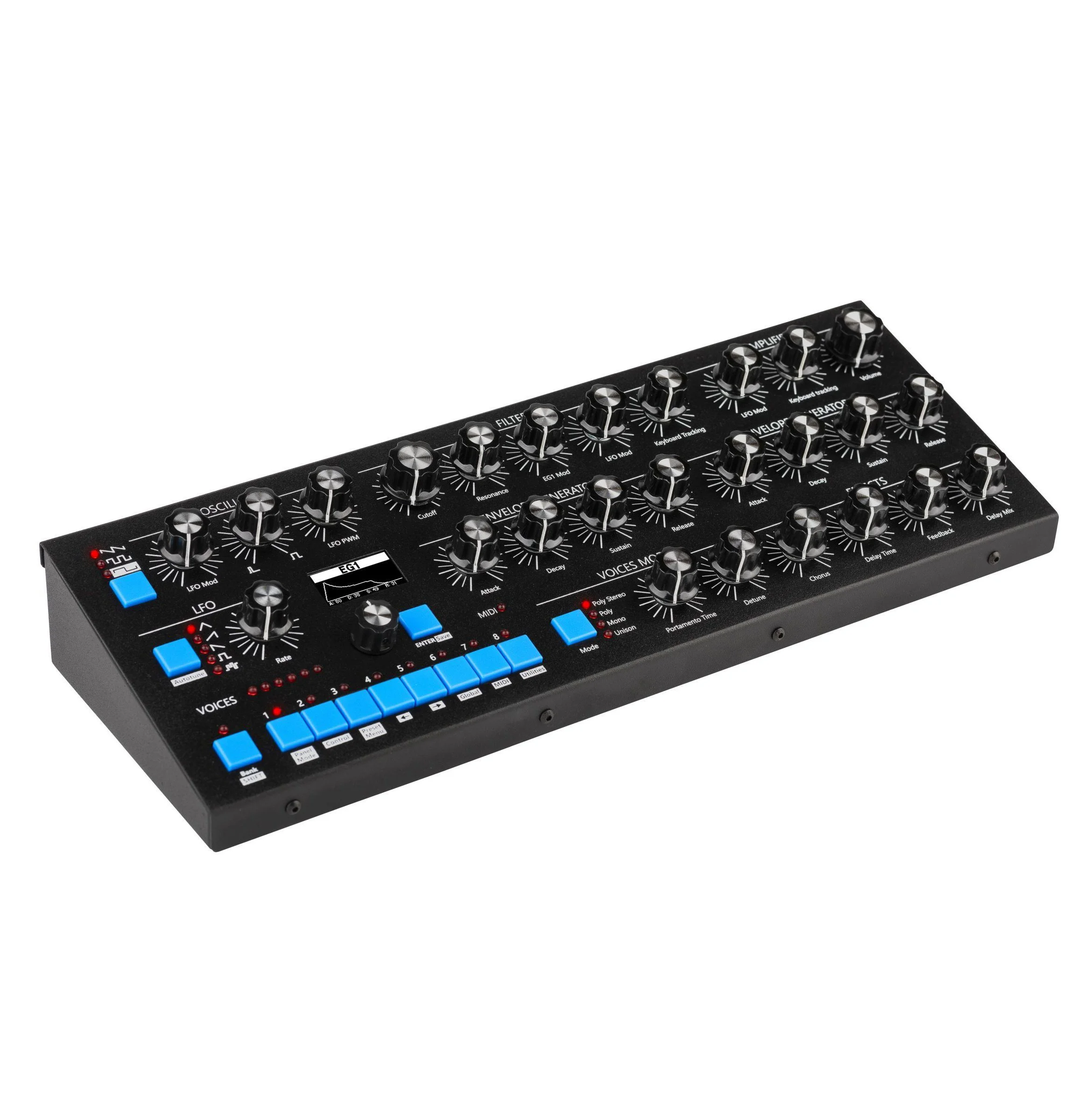 Bree6 Analog Polyphonic Synthetizer (Black) — GS Music